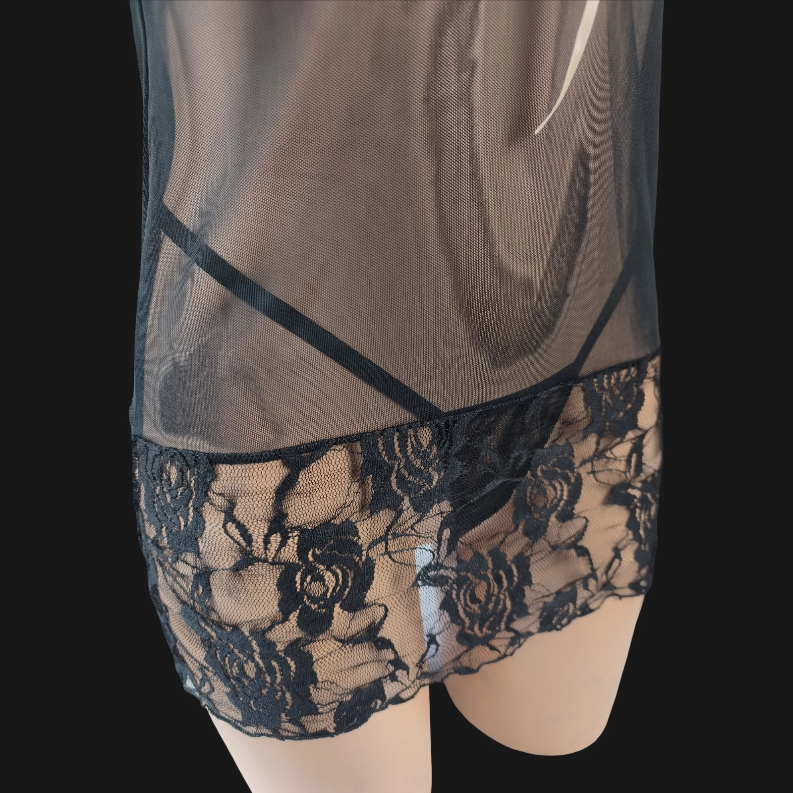Set de lencería 2 piezas pijama + tanga – Nuevo - Talla S/M 36/38 – photo 9